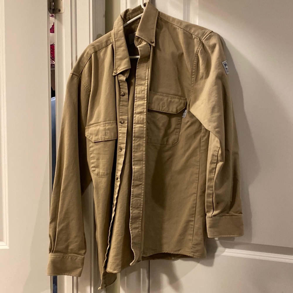 5/$20 Tyndale Size medium Fr rated shirt button up.